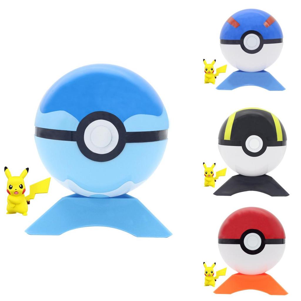 Classic Design Pokemon Pokeball 7cm Toy Ball And Pikachu Monster Figures Gift