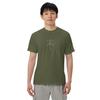 Comfort Colors Tee Skeleton Olive Green Halloween Tee