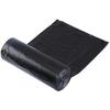 Deli 9588 Medium Black Flat-Bottom Garbage Bags