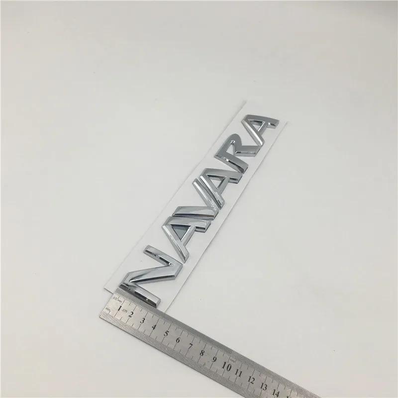 Navara D40 Logo Emblems Rear Tail Back Letters Nameplate Car Stickers 2005-On