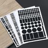 Light Dimming Stickers Light Blocking Stickers For Electronics Car Led Blackout Stickers Auto Interior Accessories