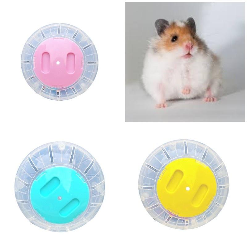 Giocattolo Fitness Colorato per Criceti Sfera Trasparente in Plastica per Roditori per Correre ed Esercizio