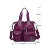 Fashion Oxford Tote Bag Large Capacity Waterproof Nylon Shoulder Bag Lightweight Multi-pocket Travel Crossbody Bag