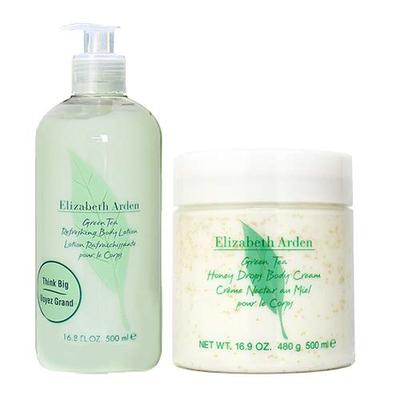 Elizabeth Arden Green Tea Honey Drop Body Cream 500mL Body Lotion Assorted 2 Pieces + 500mL] [Item]
