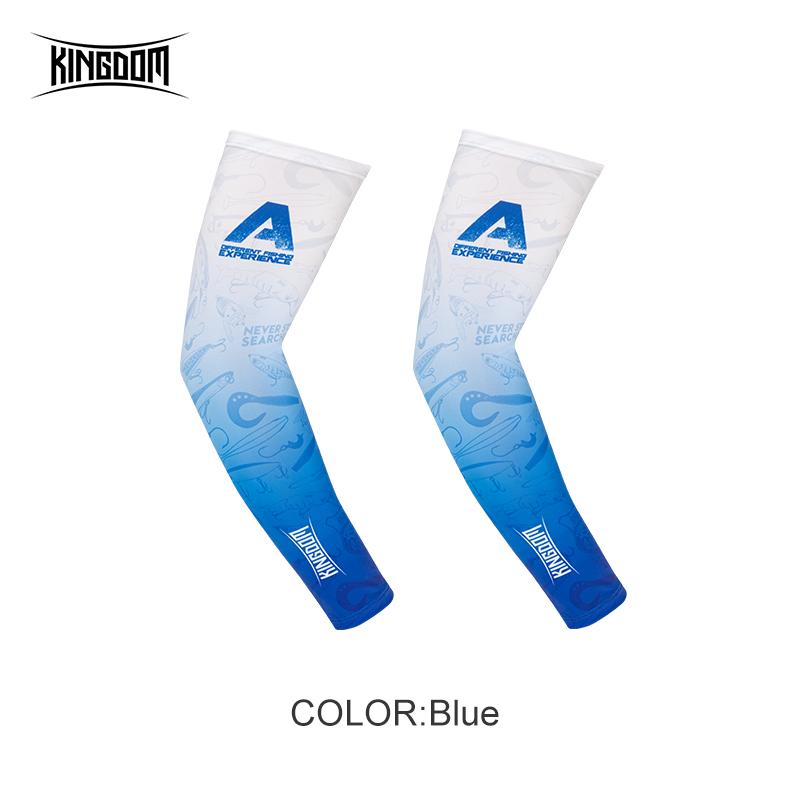 

Kingdom Sleeves Ultra Cool Korean Arm Sleeves Comfortable UV Anti Sunlight Hand Sleeves Sunscreen Outdoor Wear Sunblock XL синій