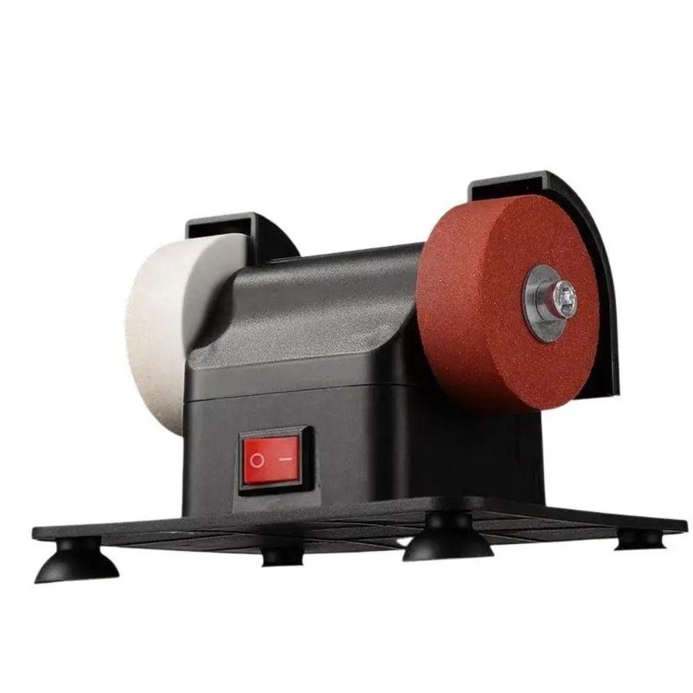 Shock Absorption Household Small Grinding Wheel Machine Mini Bench Grinder  Crafting