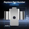 Upgraded Stainless Steel Parking Brake Cable Clip Retainer with Rubber Tubes Compatible with BMW 1 Series F20/F21, 2 Series F22/F23, 3 Series