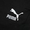 PUMA Logo Embroidered Drawstring Straight-Leg Casual Shorts Men Bottoms Black 620402-01