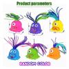 Pull Hair Screaming Fidget Monster Toy Soft BPA-Free Squeaky Sound Decompression Toy for Adult Office Stress Relief Home Play