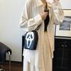 Trendy Black And White Minimalist Sling Bag For Fall Stylish Crossbody Purse For Men And Women