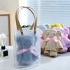 Bear Coral Fleece Gift Box Towel Souvenir Wedding Birthday Special Absorbent Thickened Hemming Children's Towels Cute