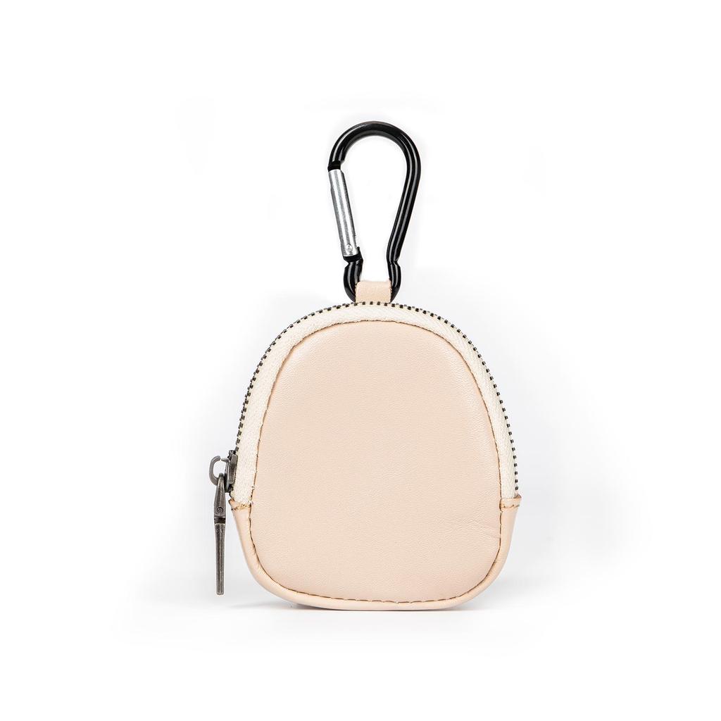 Retro Geldbörse aus echtem Leder: Multifunktionale Mini-Reißverschluss-Geldbörse aus Oberleder