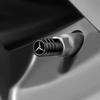 CRO1 For Mercedes Benz 4pcs Car Wheel Tire Valve Stem Cap Airdust Cover Auto Accessories AMG A C E S G Class W108 W204 W205 W201 W210