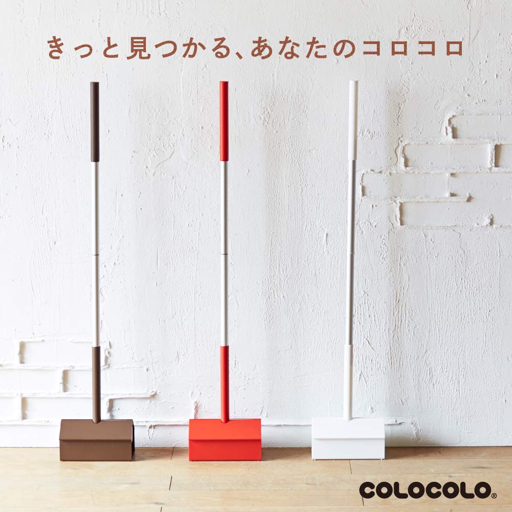 Nitoms Corocoro Langfarbiges Klebeband (rot) für Bodenbeläge und Teppich, 40 Wickel, 1 Rolle, Rot, C4501