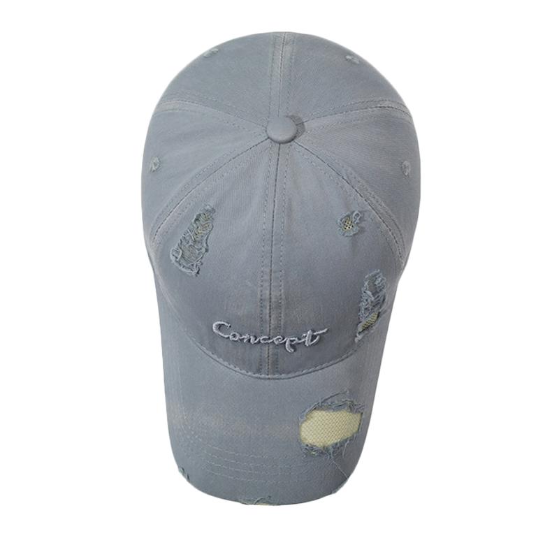 Broderad Bokstav Basebollkeps Par Solskyddskeps