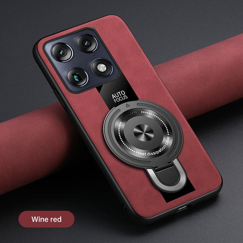 For Magnetic Ring Holder Cover For Motorola Signature MOTO X70 Air Pro Edge 70 Ultra Wireless Charging Shockproof Case