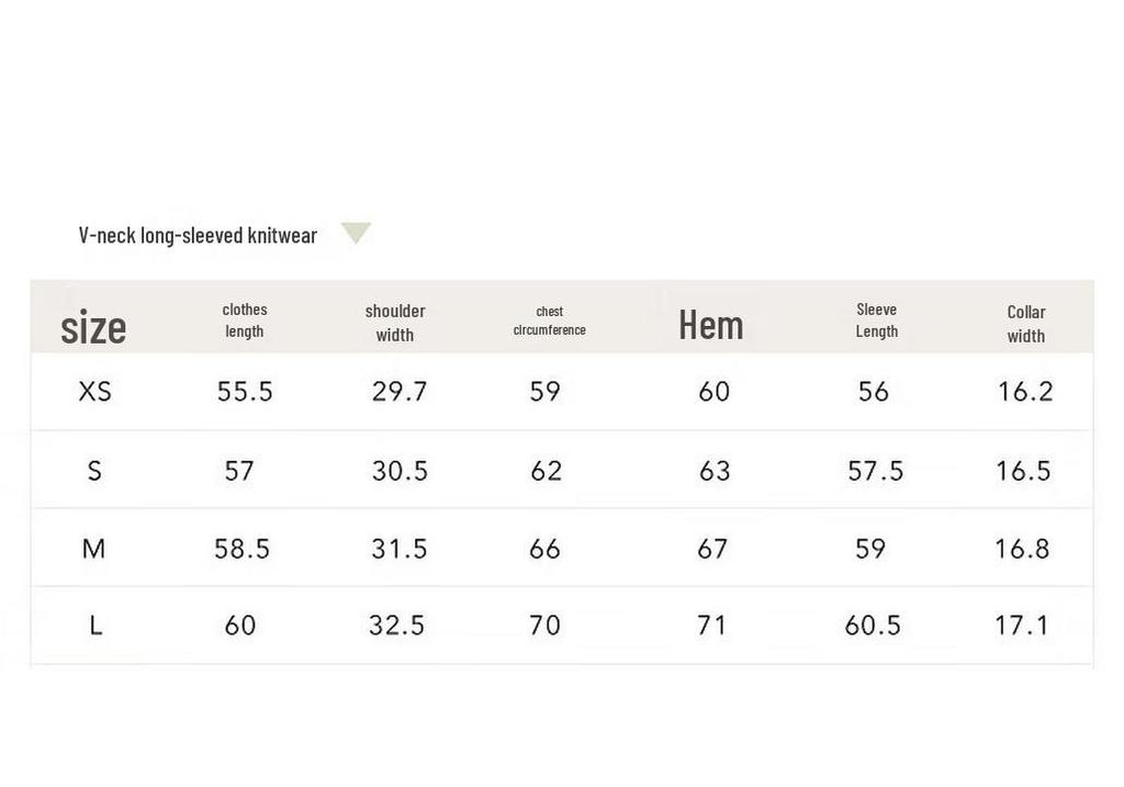 OVV Women's Washable Wool V-Neck Knit Sweater