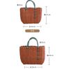 Household Picnic Basket Storage Bath Shopping Basket Woven Basket Vegetable Basket Gift Basket Souvenir Bath Hand Basket