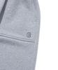 COVERNAT C Logo Sweat Wide Jogger Pants Melange Grey