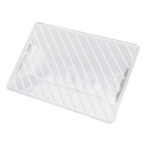 Sausage Cutter, Hot Dog Slicer, Made of Durable Plastic (Clear)