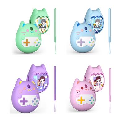 Silicone Case Protective Skin Sleeve Shell Shockproof Soft Sleeve Skin Cover Anti-Scratch for Tamagotchi Pix Virtual Pet Machine