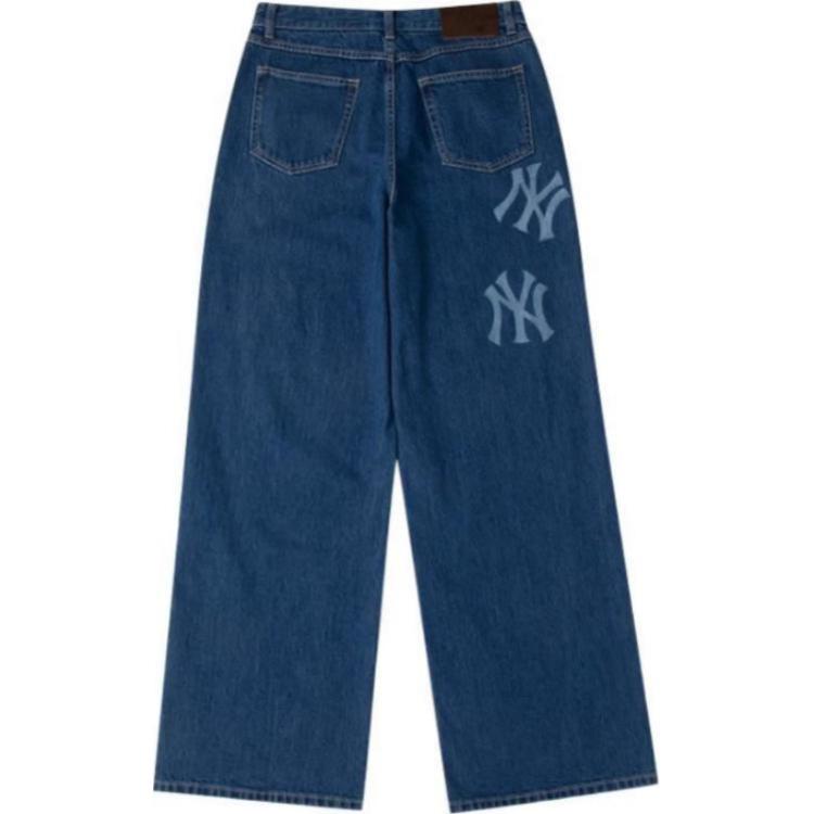 New MLB Jeans Unisex Blue 3LDPB0334-50INS
