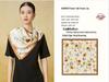 Women's 100% Mulberry Silk Scarf, 90cm Square, 14 Momme Shawl - Perfect Gift for Mother, Girlfriend, Birthday or Festival