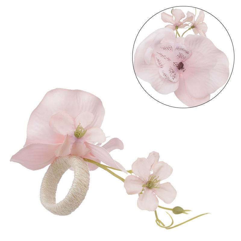 Creative New Simulation Flower Butterfly Napkin Ring Valentine's Day Romantic Western Restaurant Decoration Wholesale