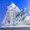 Herren Fußballschuhe FG/TF High Top Neu Verschleißfest Stoßdämpfend Freifeld Professionelles Training Fußballschuhe für Teenager