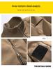 Men's Retro Versatile Stand Collar PU Leather Jacket - Casual and Wear-resistant for Spring and Autumn