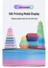 PLA Silk Dual-Color 3D Printer Filament, 1.75mm Rainbow Gradient, Matte, 1kg - Compatible with Creality Printers