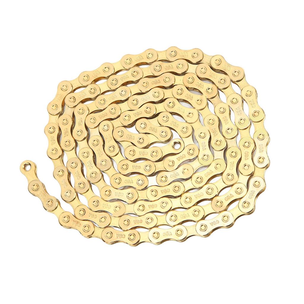 Bike Chain 9 Speed Flat Bicycle Chain Road Bike Mountain Bike Speed Shifting Systems Bike for VG SPORTS