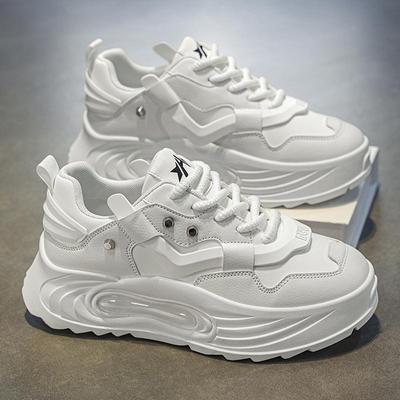 2025 Nouvelles Baskets pour Hommes de Haute Qualité Jeunesse Chaussures Décontractées Polyvalentes à Semelles Épaisses Augmentant la Hauteur Respirantes Chaussures de Sport et de Course