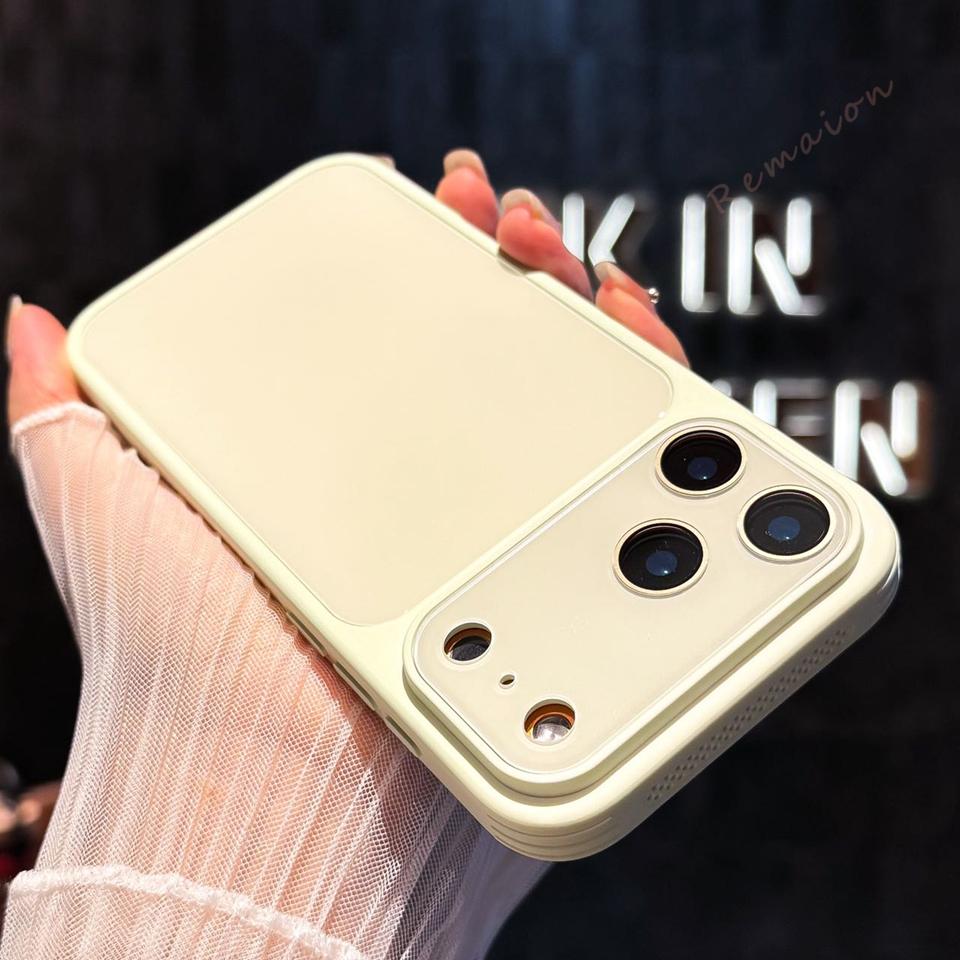 Official Tempered Glass Phone Case For For Iphone 17 Air 13 14 1 16 Pro Max 17Pro 16Pro Hard Shockproof Protector Cover