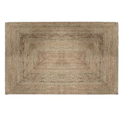 Natürlicher pflanzlicher Juteteppich 120 x 170 cm Atmosphera - Natural