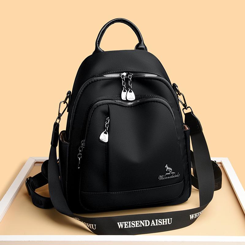 Oxford-Stoff Mode Rucksack: Vielseitige, großvolumige, lässige Reisetasche für Damen