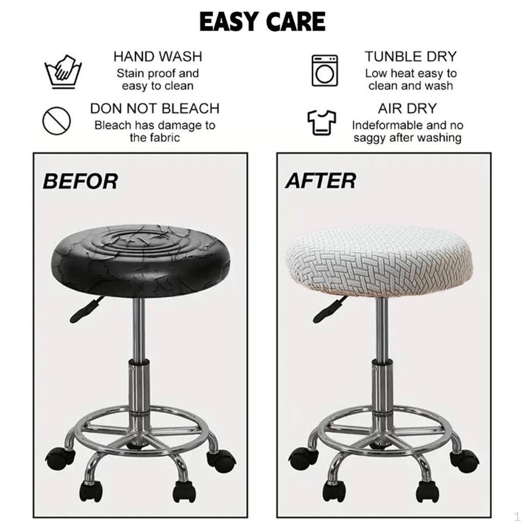 Bar Stool Cover for Chair Seat Protection Slipcover Cushion Home Event Dining Area Hotel