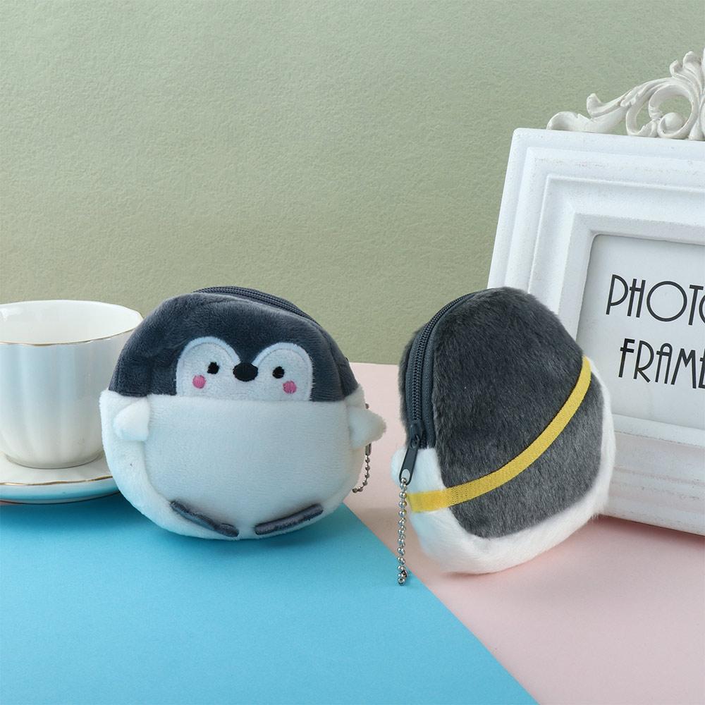 For Girls Children Mini Plush Card Holder Korean Money Bag Women Coin Purse Zipper Purse Wallets