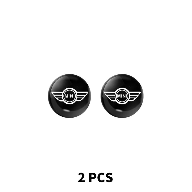 

14mm Aluminium Metal Car Styling Remote Key Sticker For BMW Mini Cooper One S Countryman R50 R53 R56 R60 F55 F56 F57 Clubman JCW