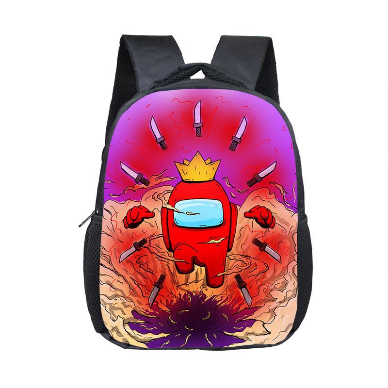 Students Spaceman Backpack Schoolbag Travel Bag Shoulderbag Bookbag