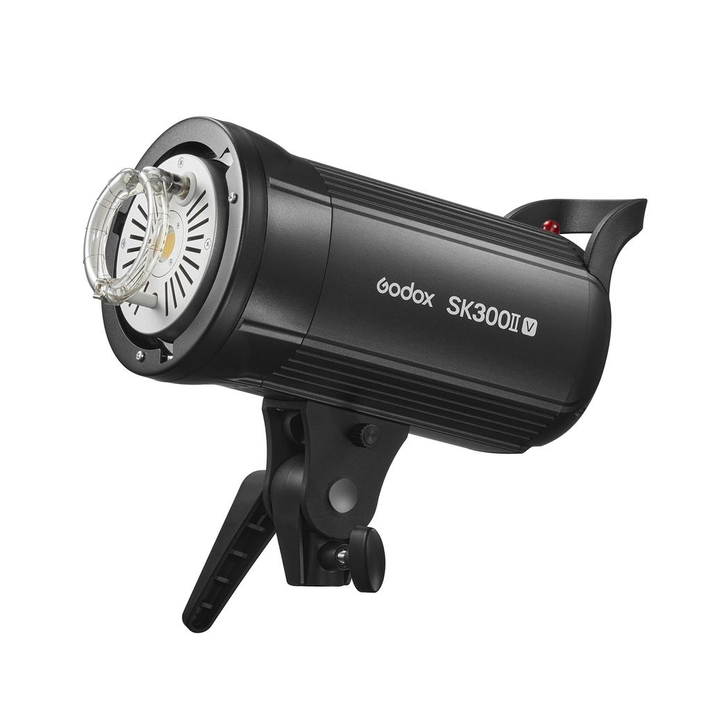 Godox SK300II-V Verbessertes Studioblitzlicht 300Ws Leistung GN58 5600+/-200K Blitzlicht Eingebautes 2,4G
