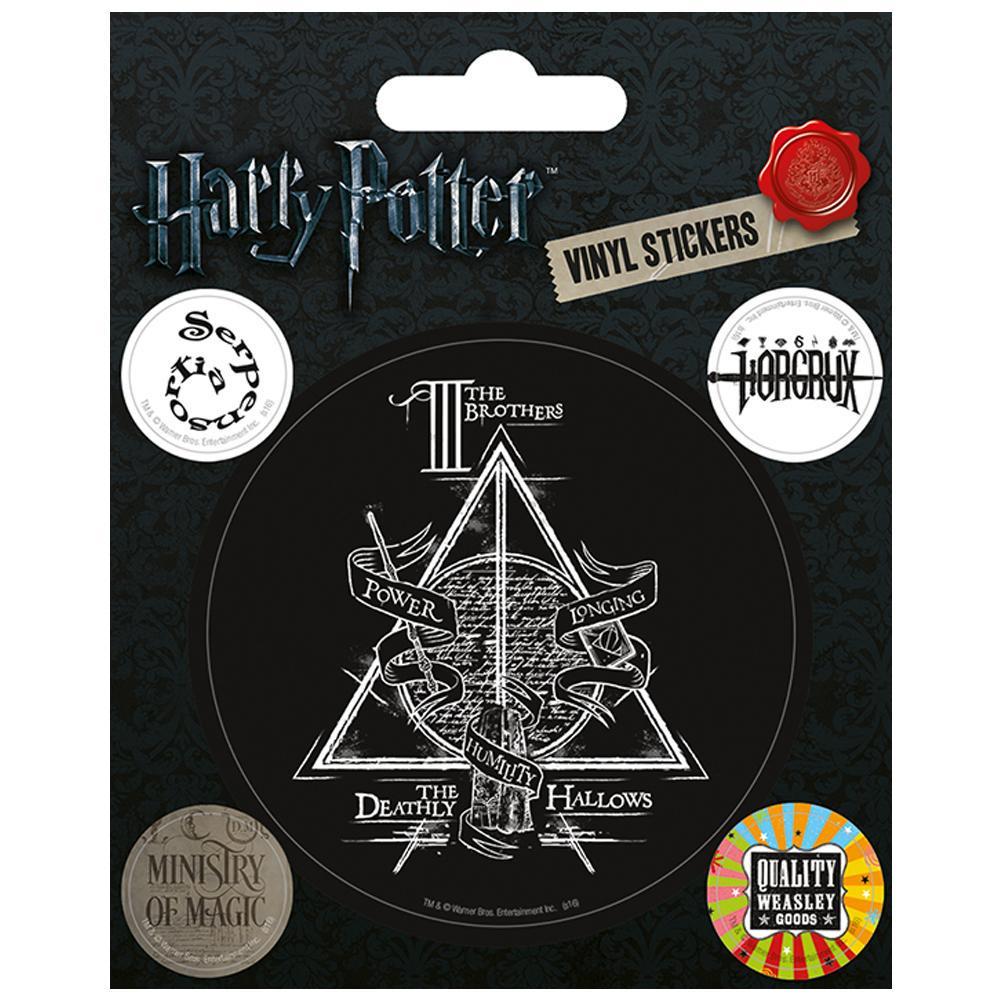 HARRY POTTER Aufkleber „Heiligtümer des Todes“.