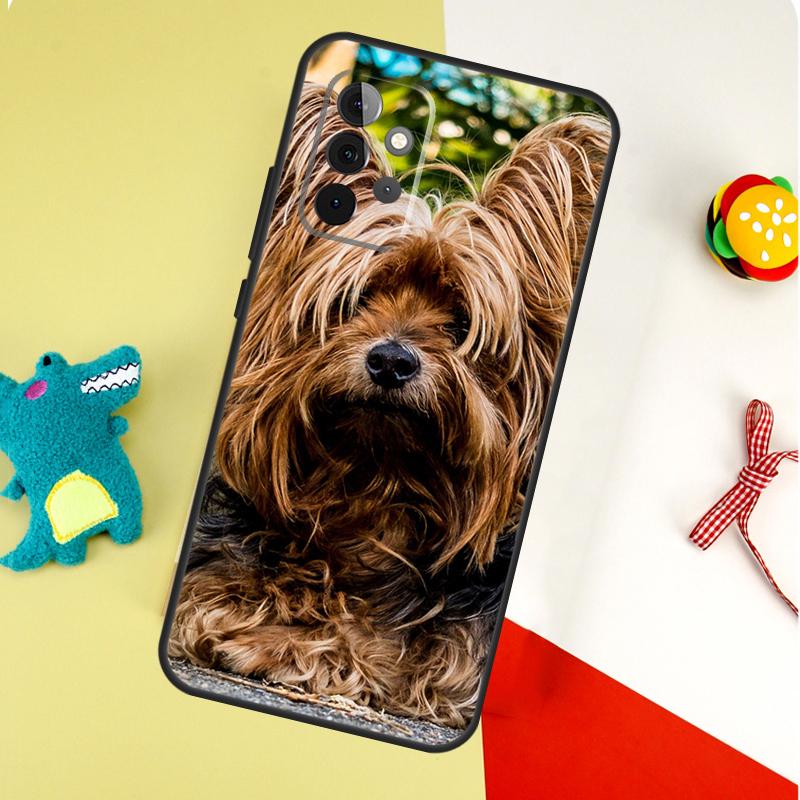 Yorkshire Terrier Dog For Samsung Galaxy A54 A34 A14 A55 A35 A15 A53 A33 A13 A05 A06 A16 A22 A32 A52 Phone Case