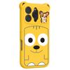 For iPhone 16 Pro Case Cartoon Dog EVA Anti Drop Phone Cover with Camera Lens Cover