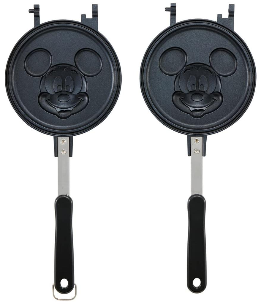 Skater Palačinkovač Zábava pro Rodiče a Děti Přímý Oheň Hliník Disney Mickey Mouse Snadno se Čistí ALHOC1-A
