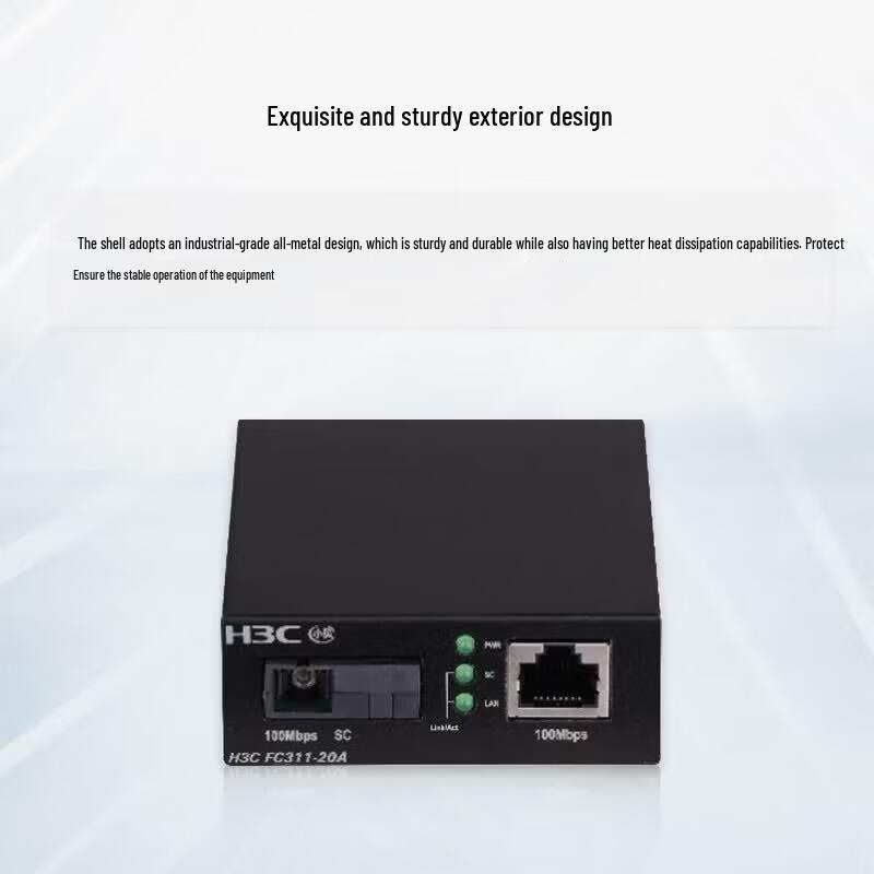 H3C 100M Single-Mode Single-Fiber Media Converter