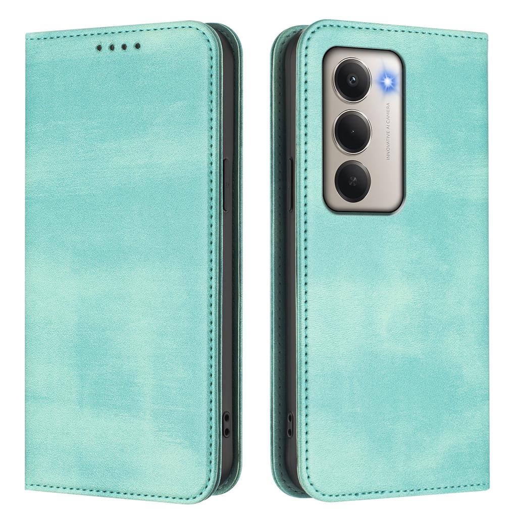 Pro Xiaomi Redmi 15 5G Peněženková pouzdra Retro Textura Blokování RFID Kožený kryt na telefon