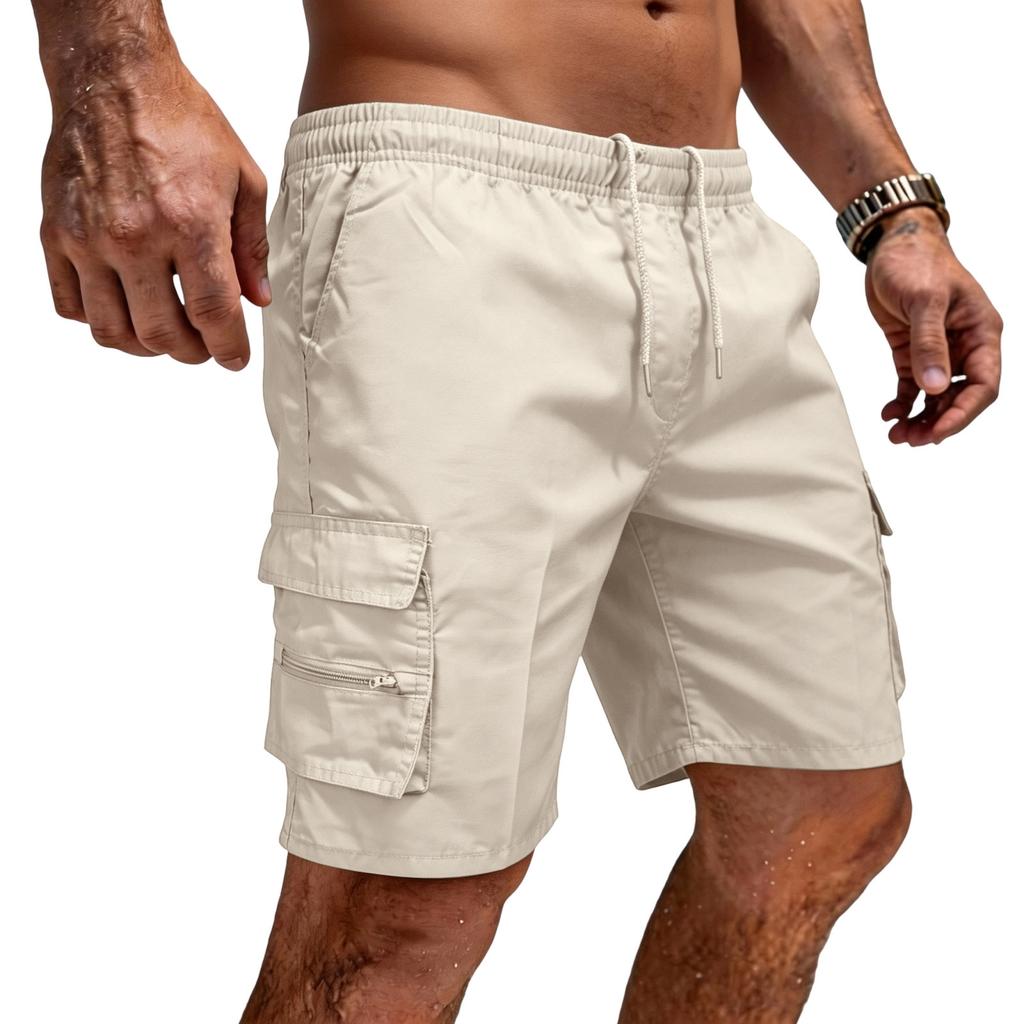 Men's Casual Stylish Lightweight Breathable Shorts - Men's Loose Multi-pocket Outdoor Sports Work Pants