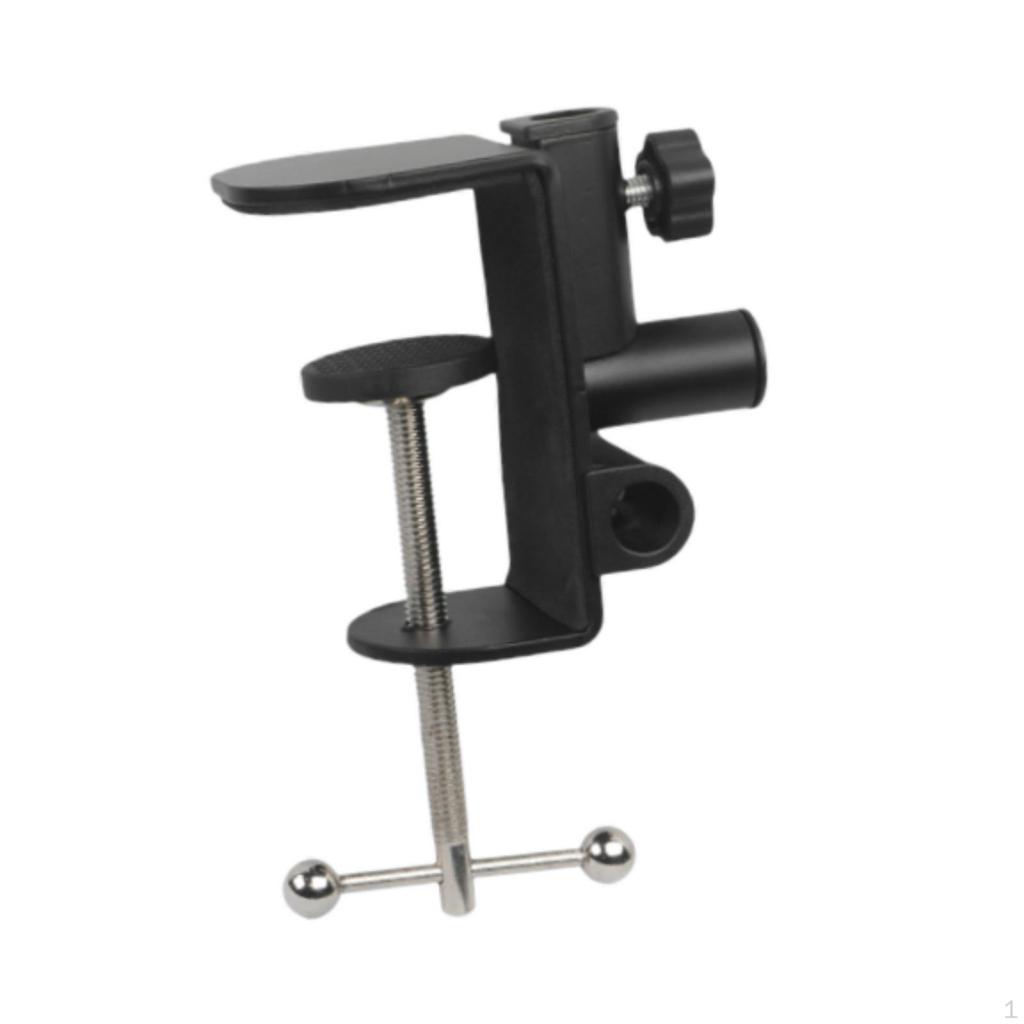 Base Desktop Work Light Mounting Phone Bracket Clamps Accessories