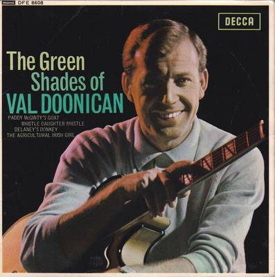 7inch Record VAL DOONICAN - Green Shades Of Val Doonican DFE8608 DECCA 1964 UK Pop Used